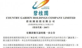 碧桂园爆料最新公告